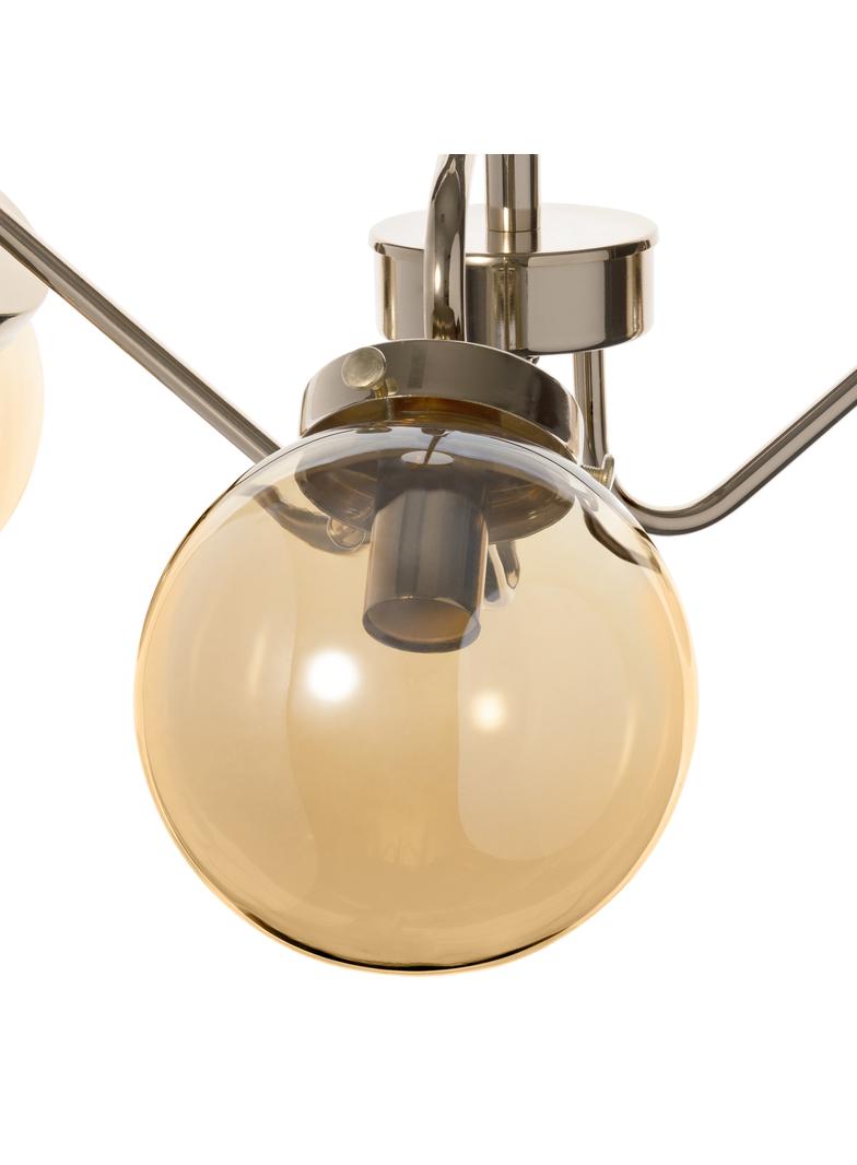Bulat 3P E14 lampa wisząca max. 3x40W złota AD-LD-6219CE14S ORNO