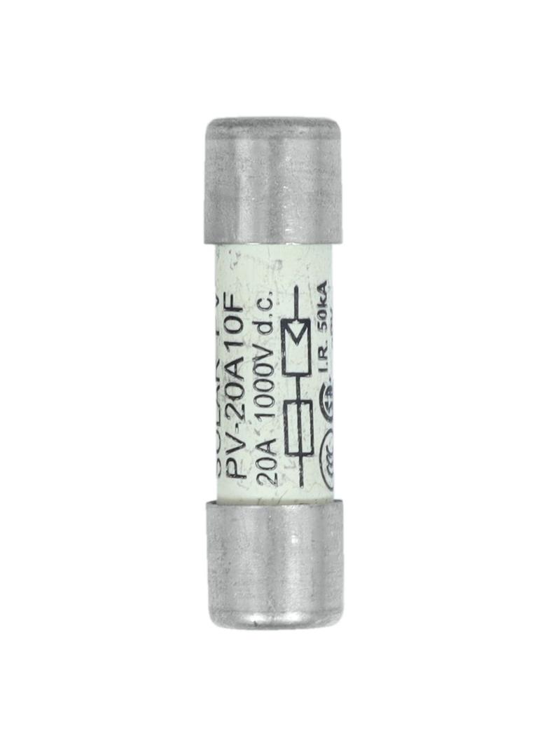 20AMP 1000VDC SOLAR FERRULE 10 X 38MM 20A 1000Vdc wkładka cylindryczna 10x38 do PV PV-20A10F EATON