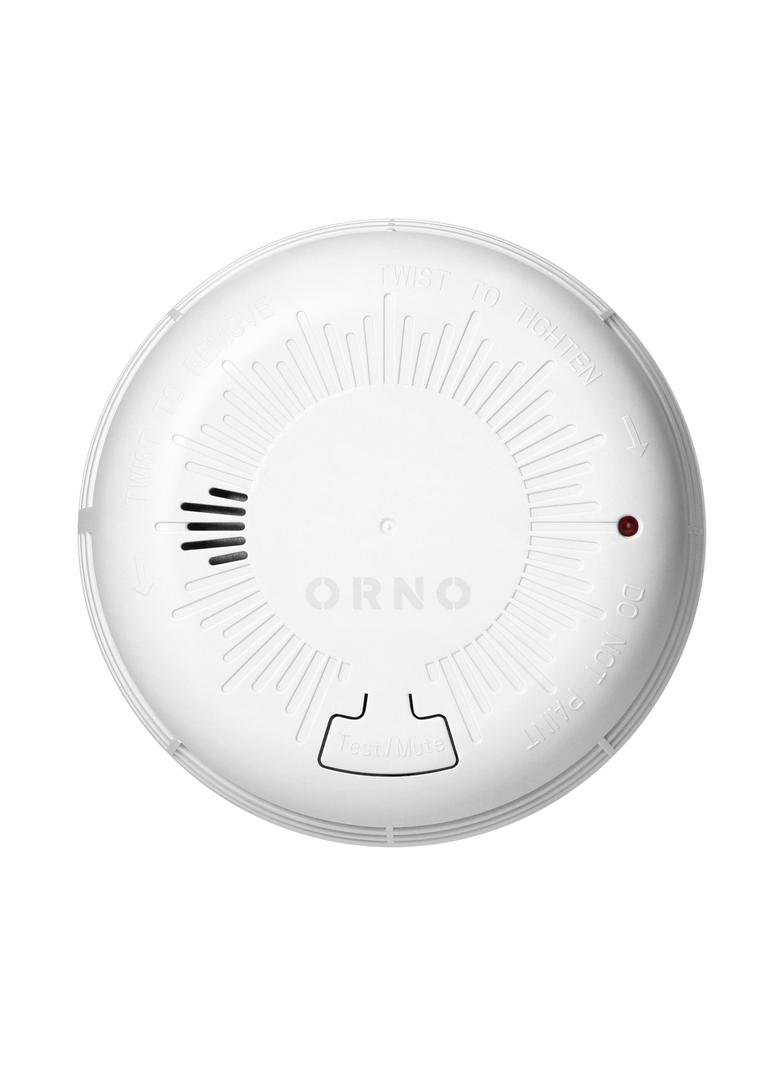 Bateryjny czujnik dymu bateria 9V żywotność 10 lat