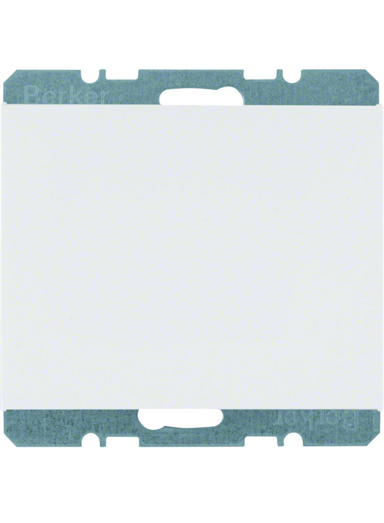 BERKER K.1 Zaślepka z elementem centralnym biały 6710457009 HAGER