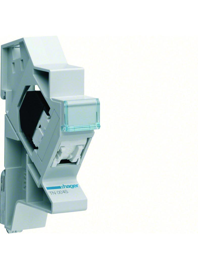 Patch moduł kat.5e UTP 1xRJ45 do TS35 TN004S HAGER