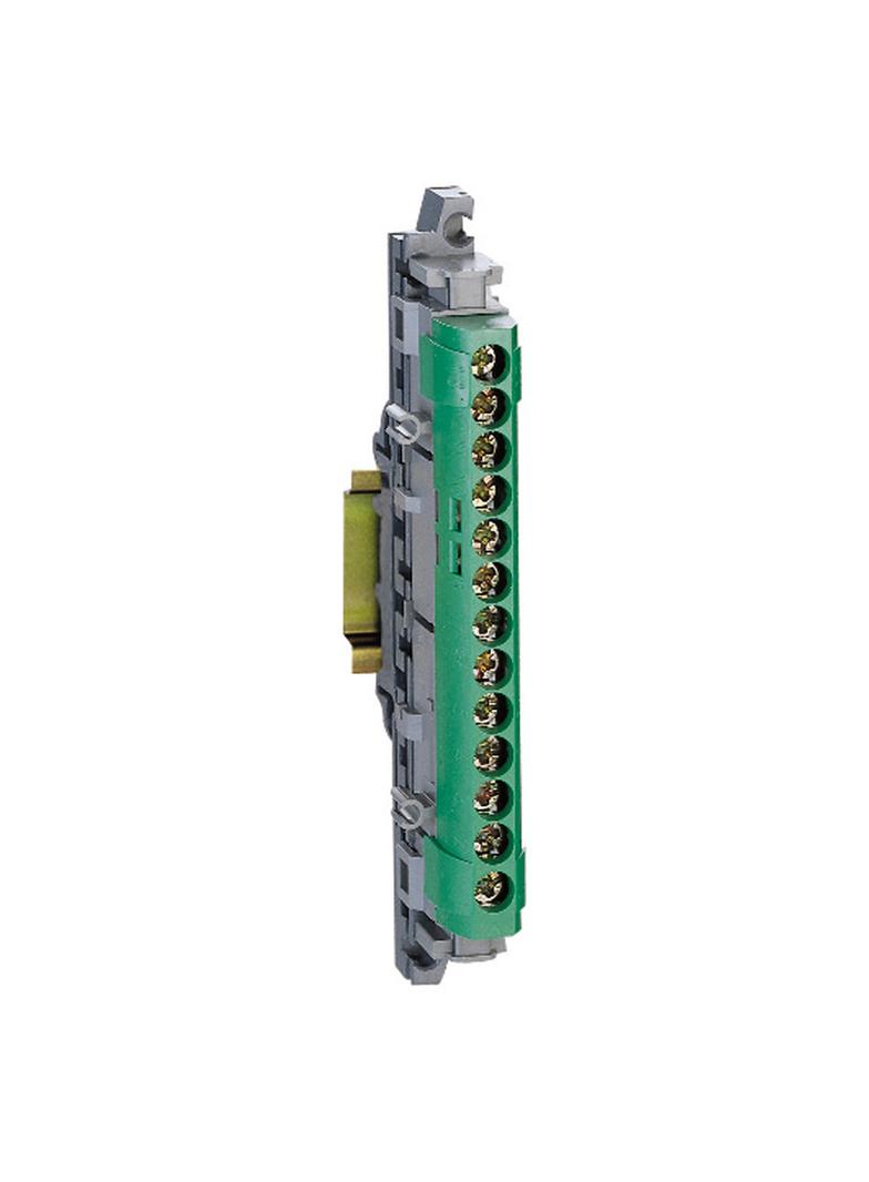 Listwa Przyłączeniowa 13-Otworów Zielona IP2X Z13 004834 LEGRAND