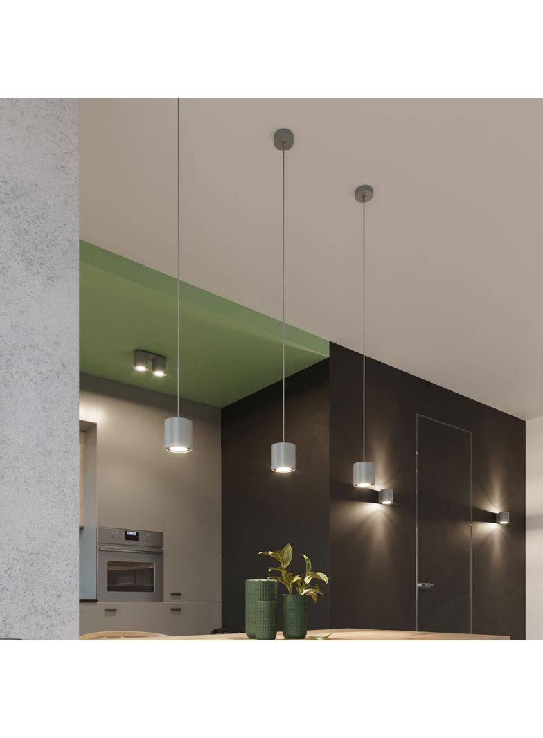 Lampa wisząca ORBIS 1 szary