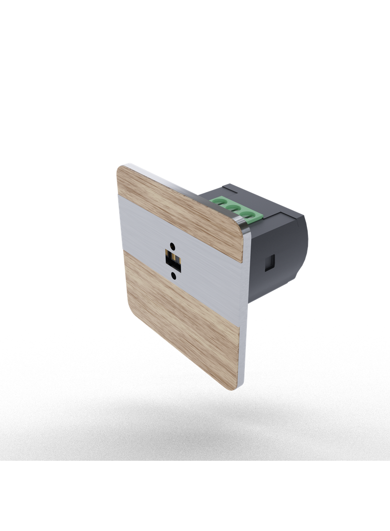 Laserowy czujnik odległości DRL-12, czujnik ruchu, buk-satyna