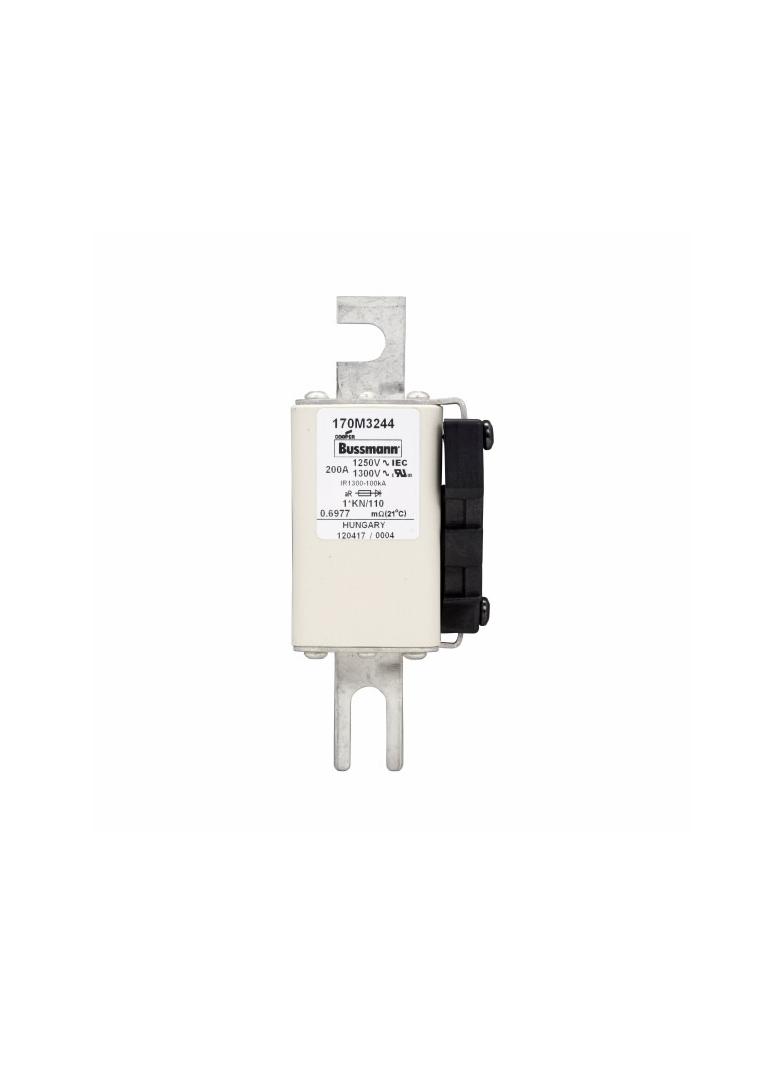 FUSE 200A 1250V 1*KN/110 AR CU Wkładka szybka 200A AC 1250V rozmiar 1 45x58x138 mm a 170M3244 EATON