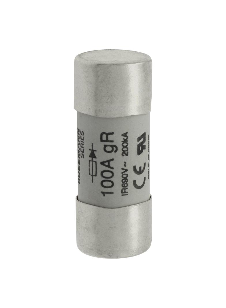 100A 690V AC gR 22X58mm FUSE W/O STRIKER Wkładka szybka 100A AC 690V 22x58 gR IEC UL FWP-100G22F EAT