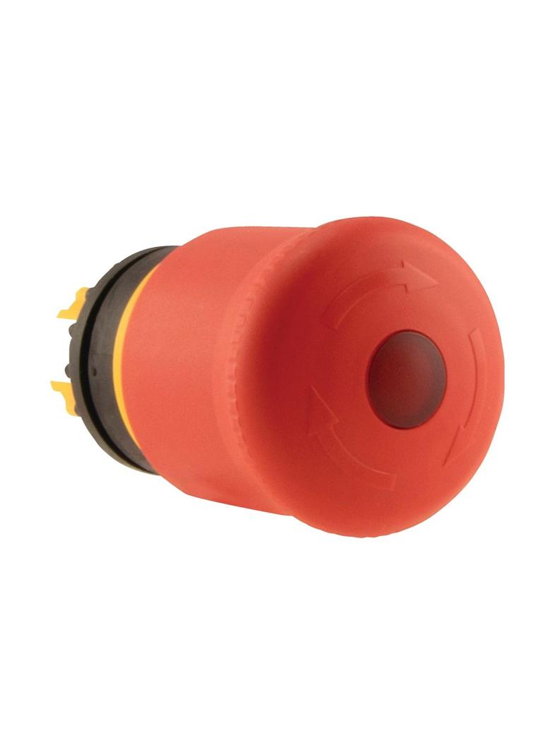 M22-PVLT Przycisk bezpieczeństwa czerwony przez obrót z możliwością podświetlenia 263469 EATON