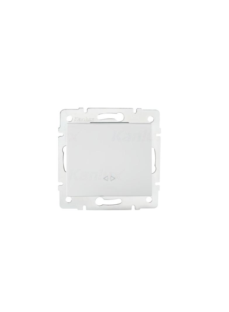 LOGI Łącznik krzyżowy śrubowy 10AX 250V biały 021070102 25074 KANLUX