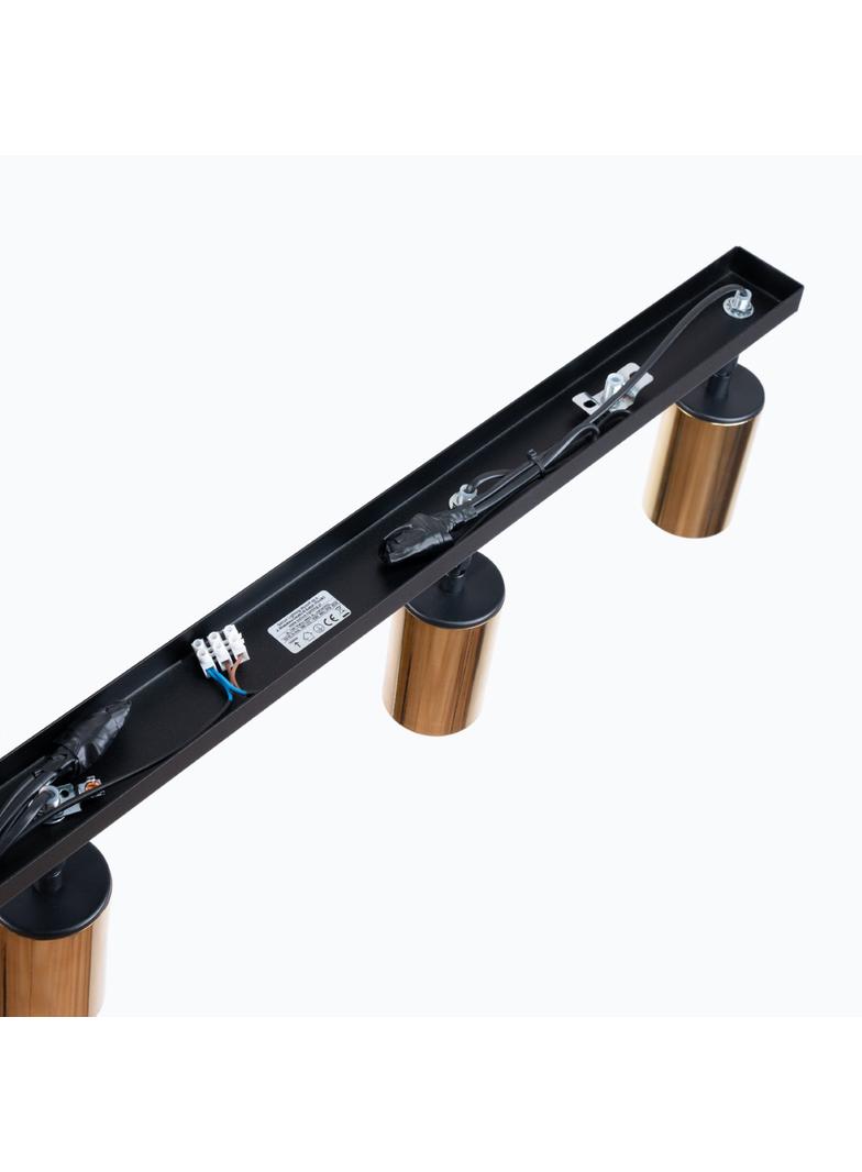 Plafon WINX 4L czarny/złoty