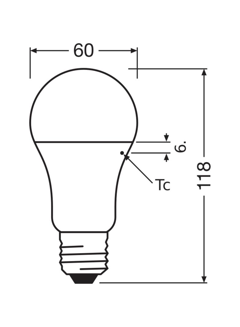 LC CL A100 13W 865 230VFR E27 antybakteryjna lampa LED LEDVANCE
