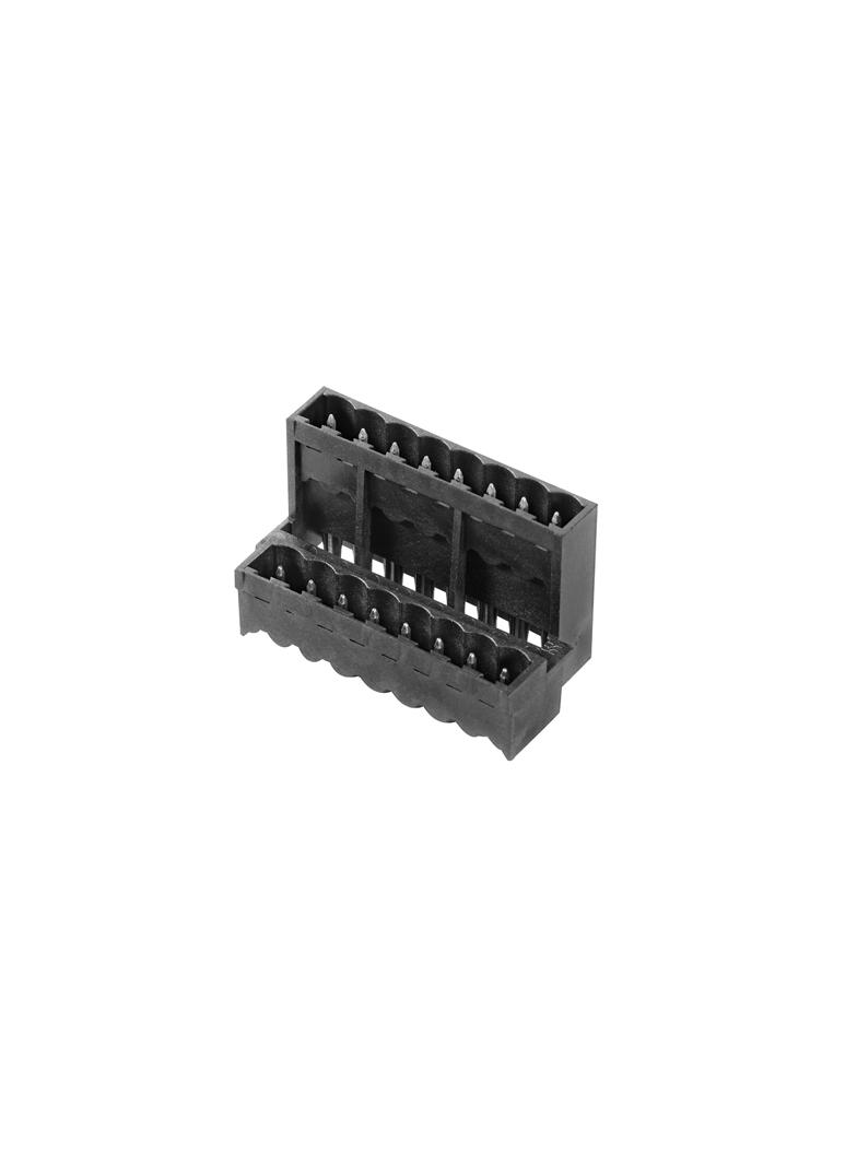 SLDV-THR 5.00/16/180G 3.2SN BK BX Wtyki PCB (złącza płyty), 5.00 mm, Liczba biegunów: 16, kąt odejścia: 180° /20szt./ 1862380000 WEIDMÜLLER