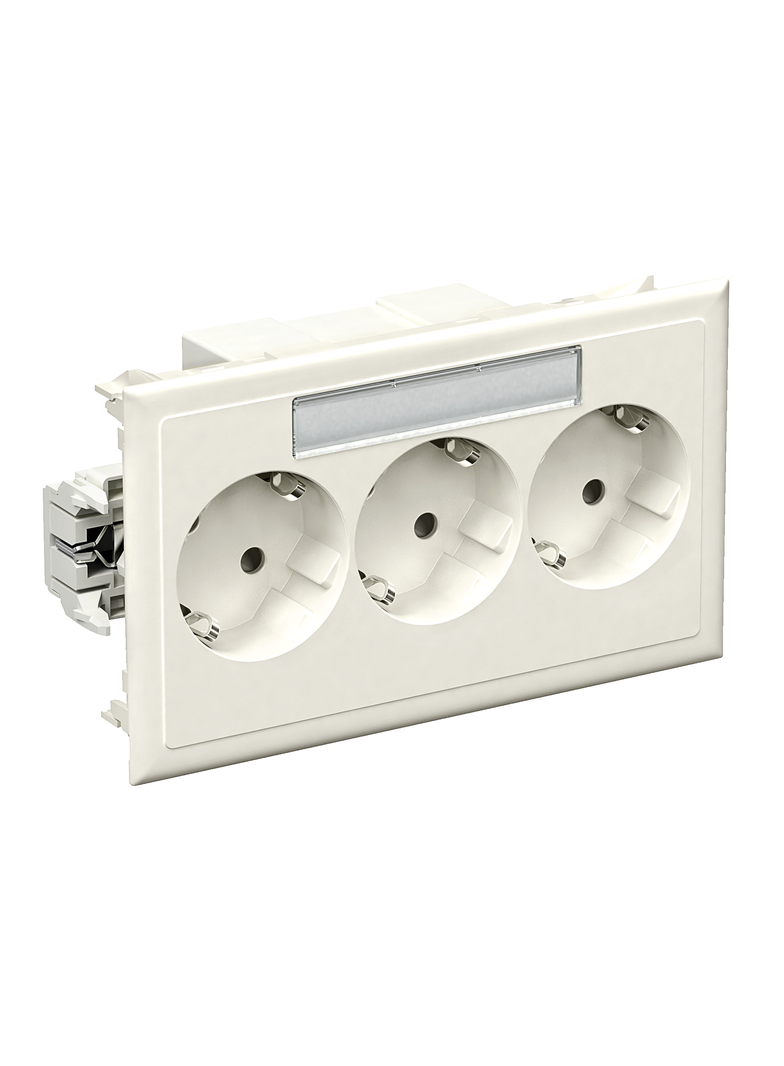 Thorsman Gniazdo master 3x2P+PE Shucko RAL1013