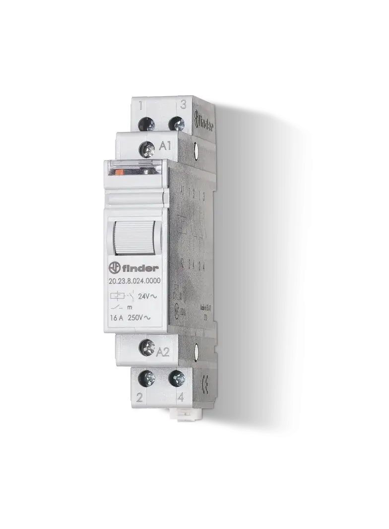 Modułowy przekaźnik impulsowy 1 Z + 1 R; 16A; 24V DC, 20.23.9.024.4000