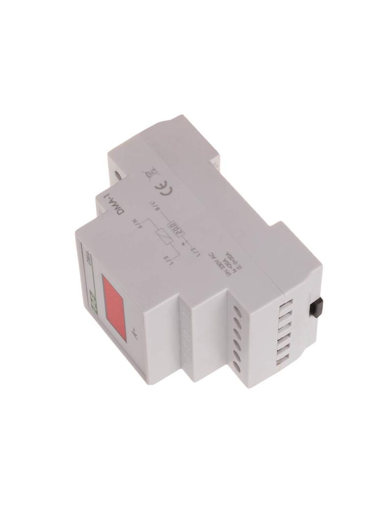 cyfrowy wskaźnik wartości natężenia prądu, jednofazowy DMA-1, pomiar półprośredni 250/5A