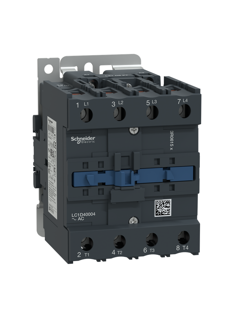 Stycznik TeSys LC1-D 4 bieguny AC-1 440V 60A napięcie cewki 48 V AC LC1D40004E7 Schneider