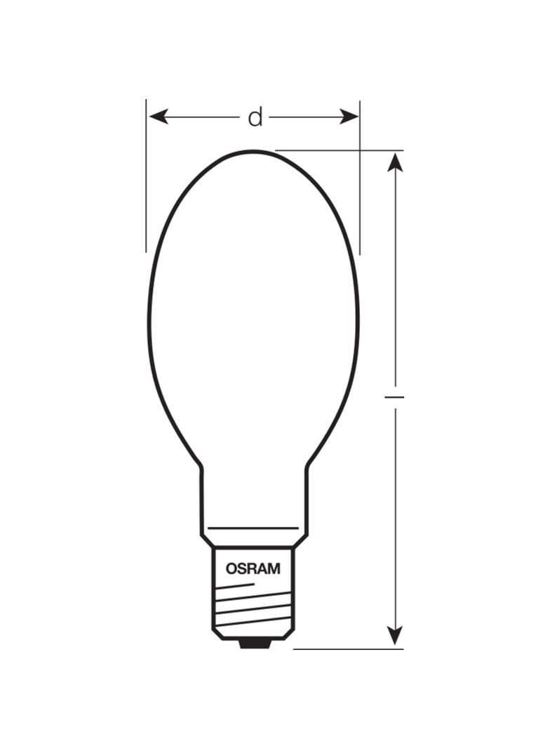 Lampa sodowa NAV-E 150W SUPER 4Y E40 12X1 7EG 35 35 4052899418226 LEDVANCE