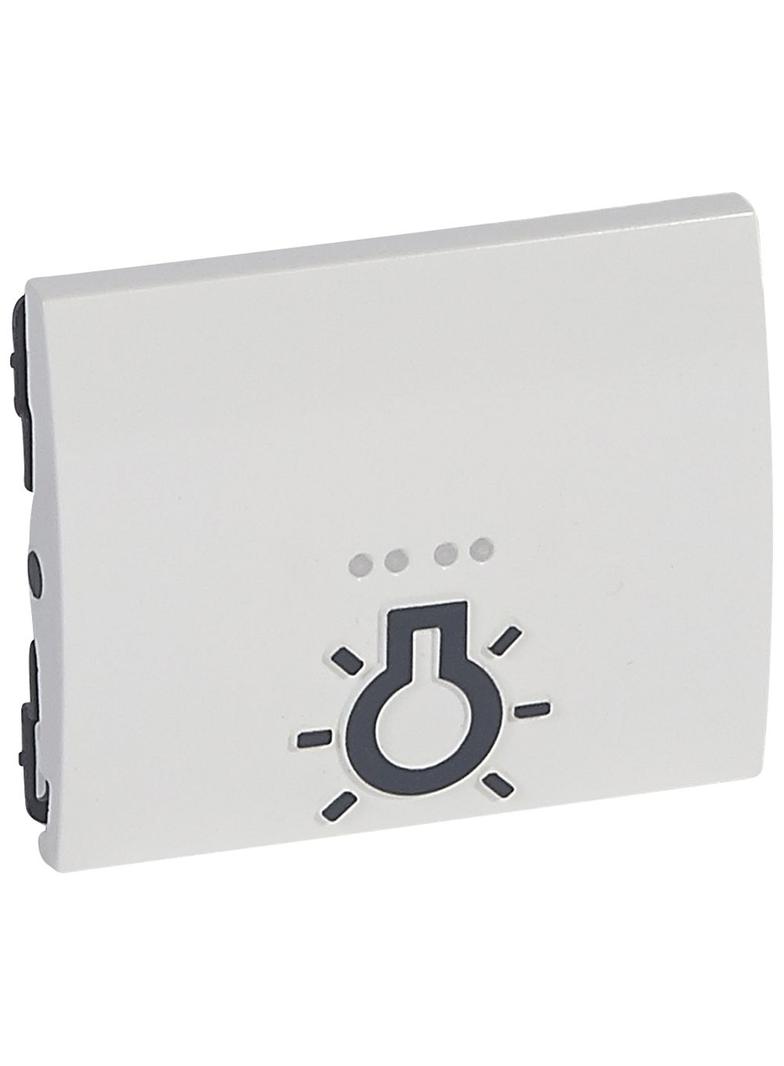 SISTENA LIFE KLAWISZ ARCTIC Z SYMBOLEM LAMPY DO MECHANIZMÓW PODŚWIETLANYCH, Legrand