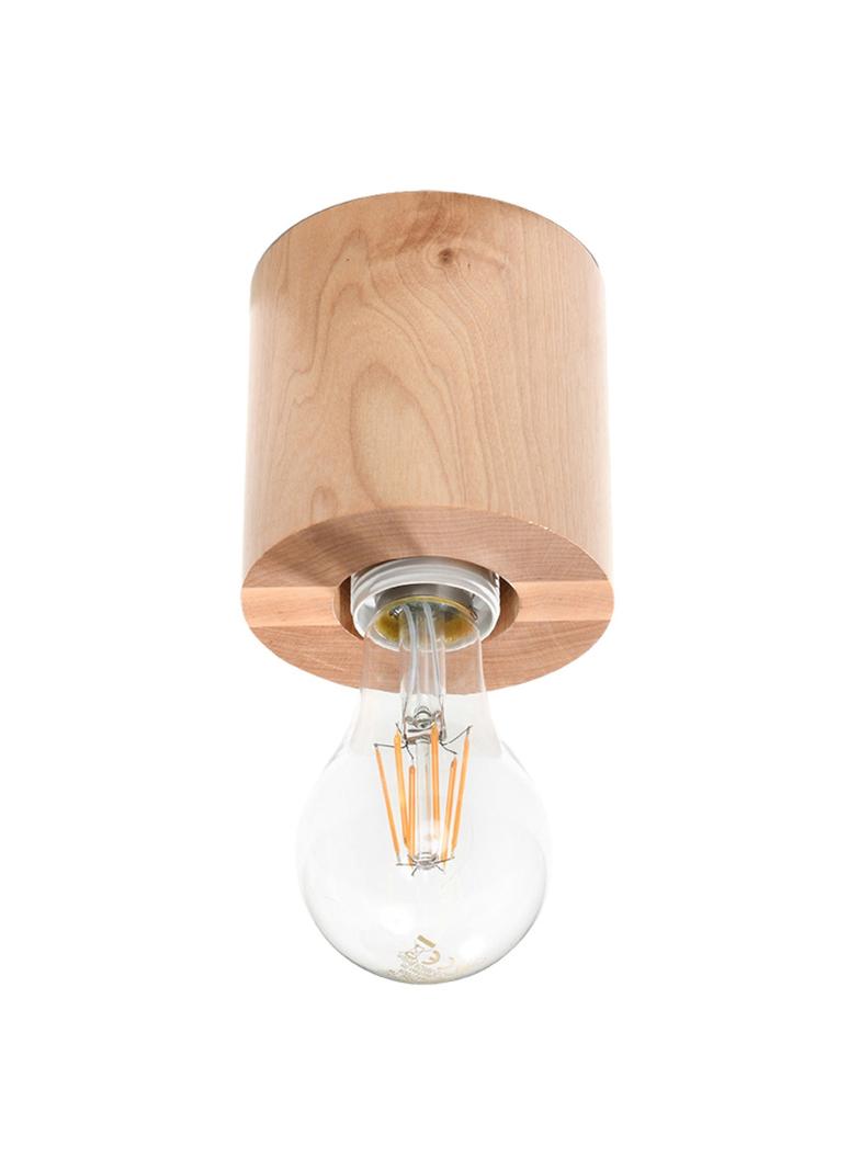 Sollux Plafon SALGADO naturalne drewno SL.0672