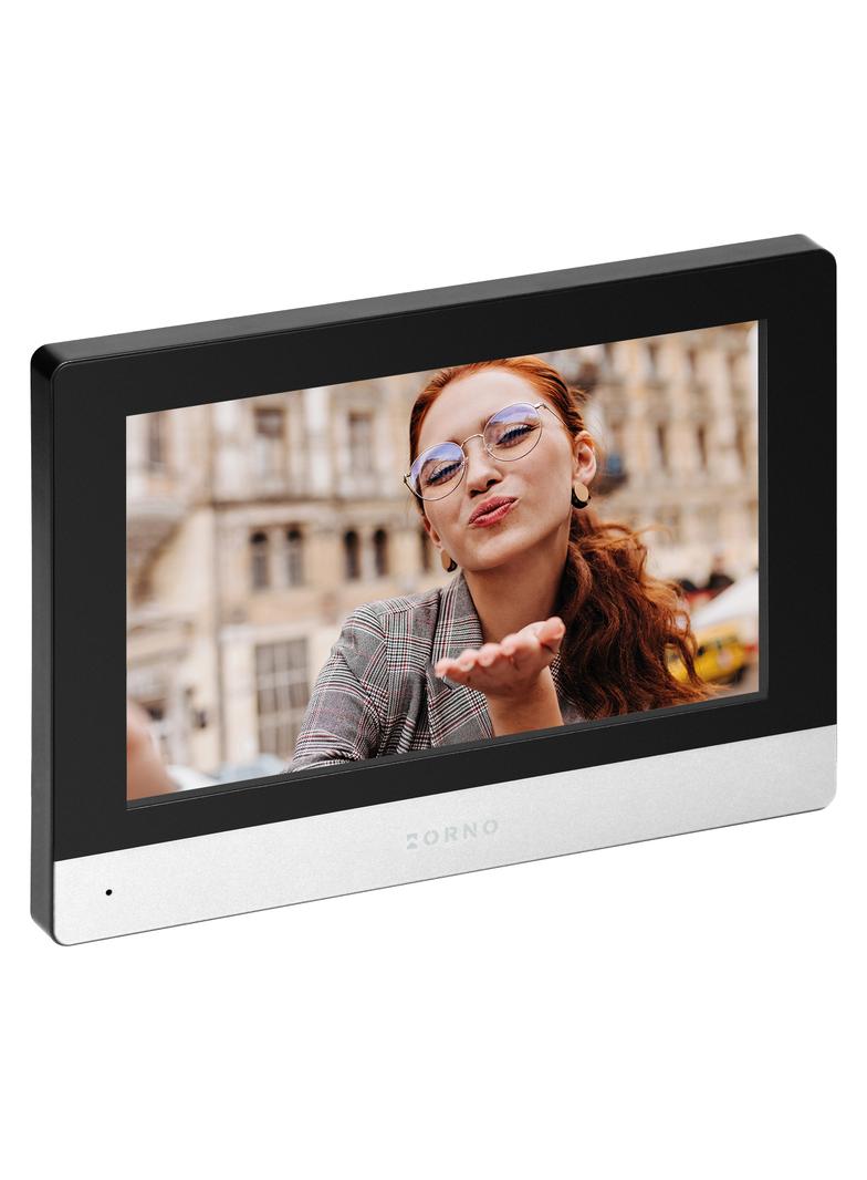 Wideodomofon jednorodzinny szyfrator Full HD Tuya brama furtka RFID WiFi OR-VID-MA-1080/B ORNO