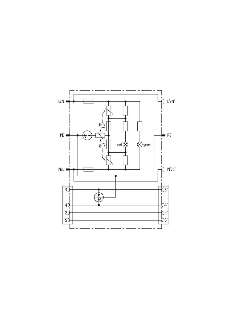 Ogranicznik przepięć DEHNprotector, wersja do gniazda schuko