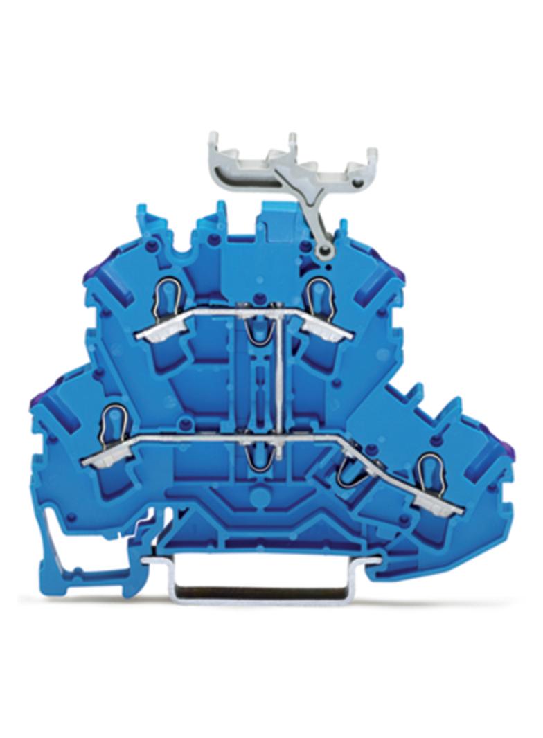 TOPJOBS złączka 2-piętrowa 2,5 mm2 N niebieska