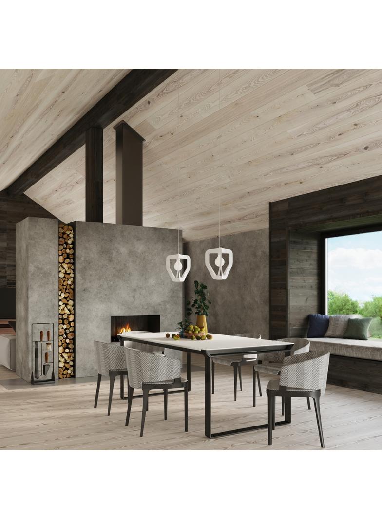 Sollux Lampa wisząca TRES biała SL.0929