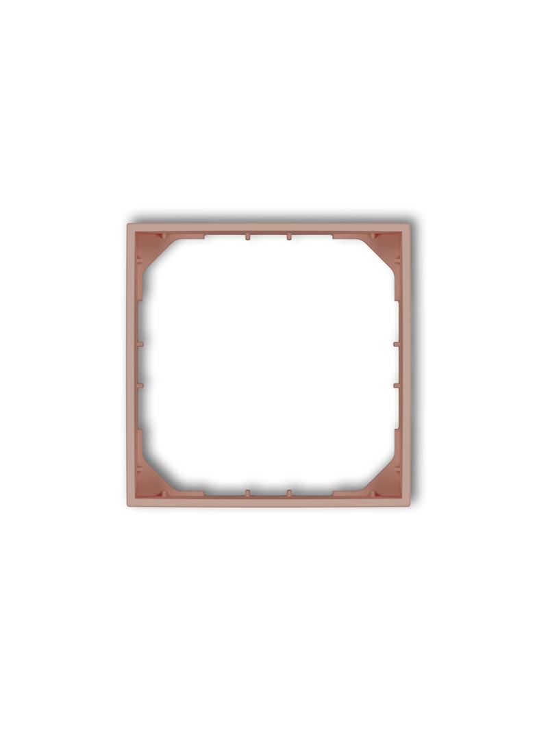 ICON Ramka pośrednia do uniwersalne elektroniczne tygodniowe regulatora temperatury łososiowy 62IRP-3 KARLIK