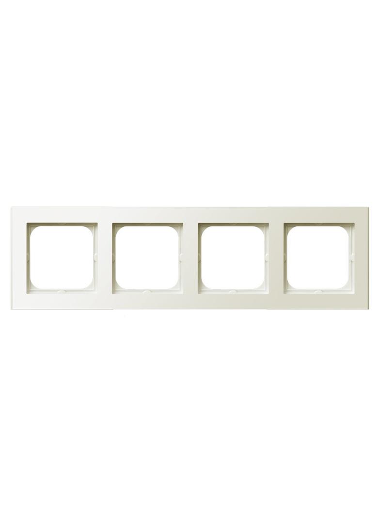 SONATA Ramka poczwórna - kolor ecru