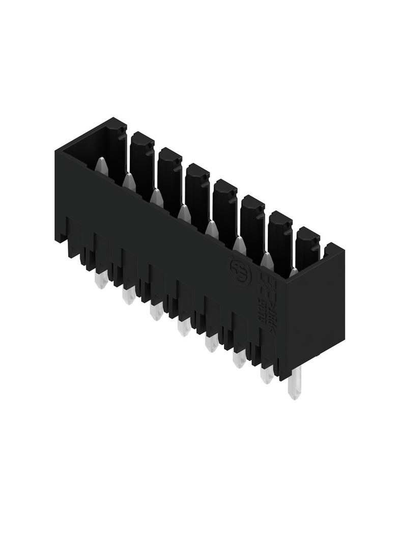 SL 3.50/08/180G 4.5SN BK BX Wtyki PCB (złącza płyty), 3.50 mm, Liczba biegunów: 8, kąt odejścia: 180° /50szt./ 1614250000 WEIDMÜLLER