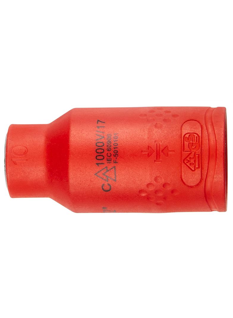 Klucze nasadowe 1000V, 19szt.