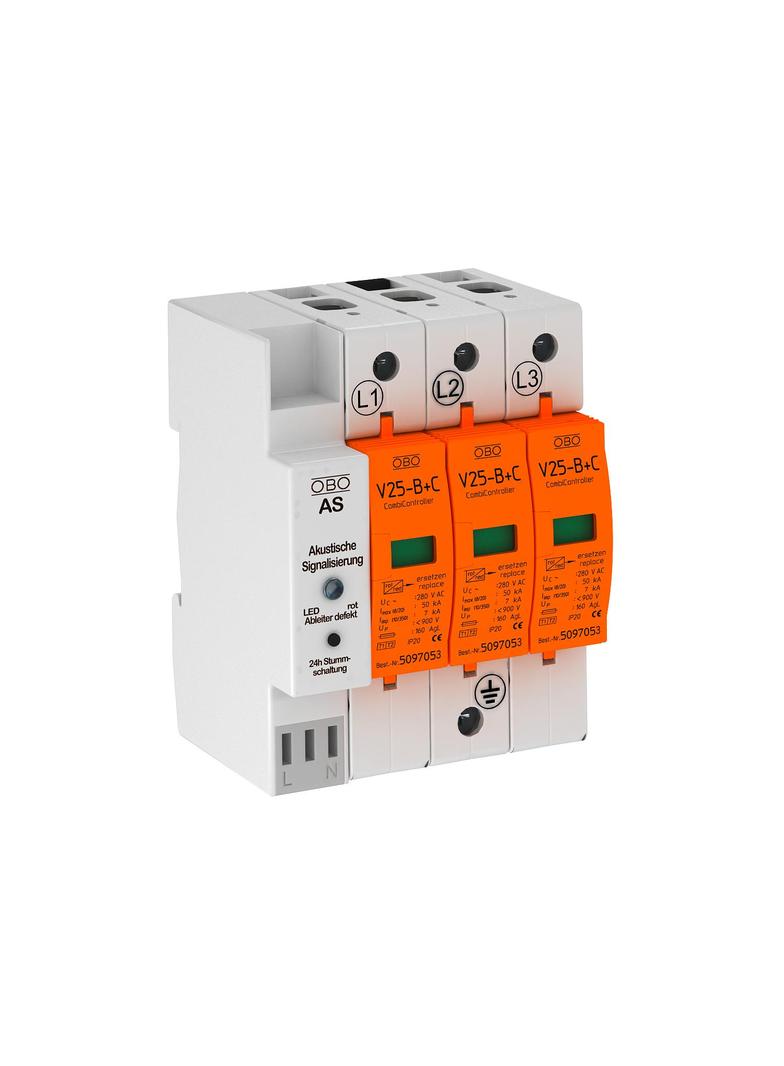 V 25-B+C/3+AS, OGRAN.PRZECIWP.V25-B+C/3-AS