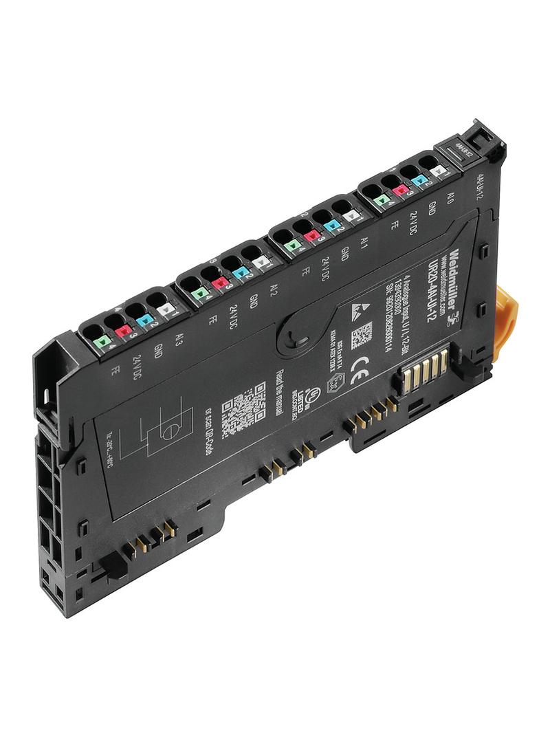 UR20-4AI-UI-12 Fieldbus, system rozproszony - moduł wejść/wyjść analogowych139439000 WEIDMULLER
