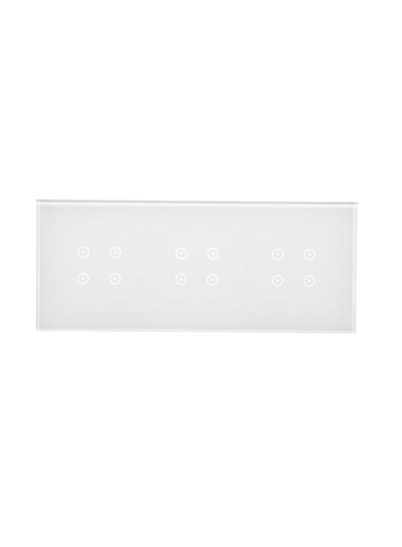 Simon 54 Touch Panel dotykowy S54 Touch 3 moduły 4 pola dotykowe + 4 pola dotykowe + 4 pola dotykowe biała perła DSTR3444/70 KONTAKT