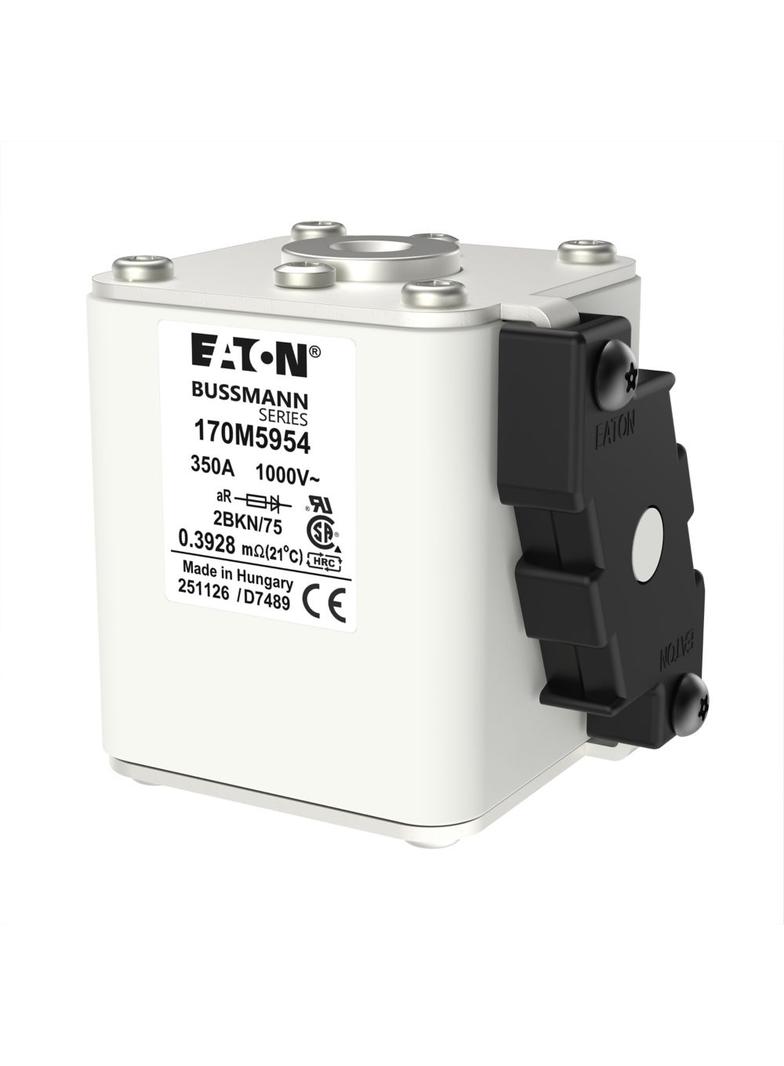 FUSE 350A 1000V 2BKN/75 AR UR Wkładka szybka 350A AC 1000V rozmiar 2 59x77x75 mm aR IEC UL 170M5954