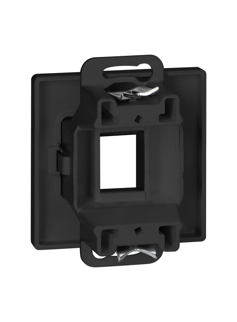 Płytka czołowa + 1xRJ45 Pearl, PC+ARJ45/P1, czarny OR-OE-7717/B ORNO