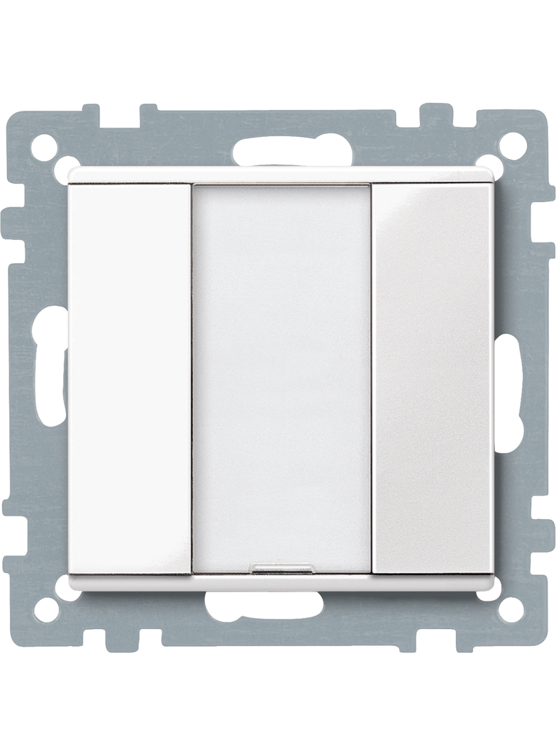 Schneider Electric KNX przycisk 1-krotny plus biały połysk System M