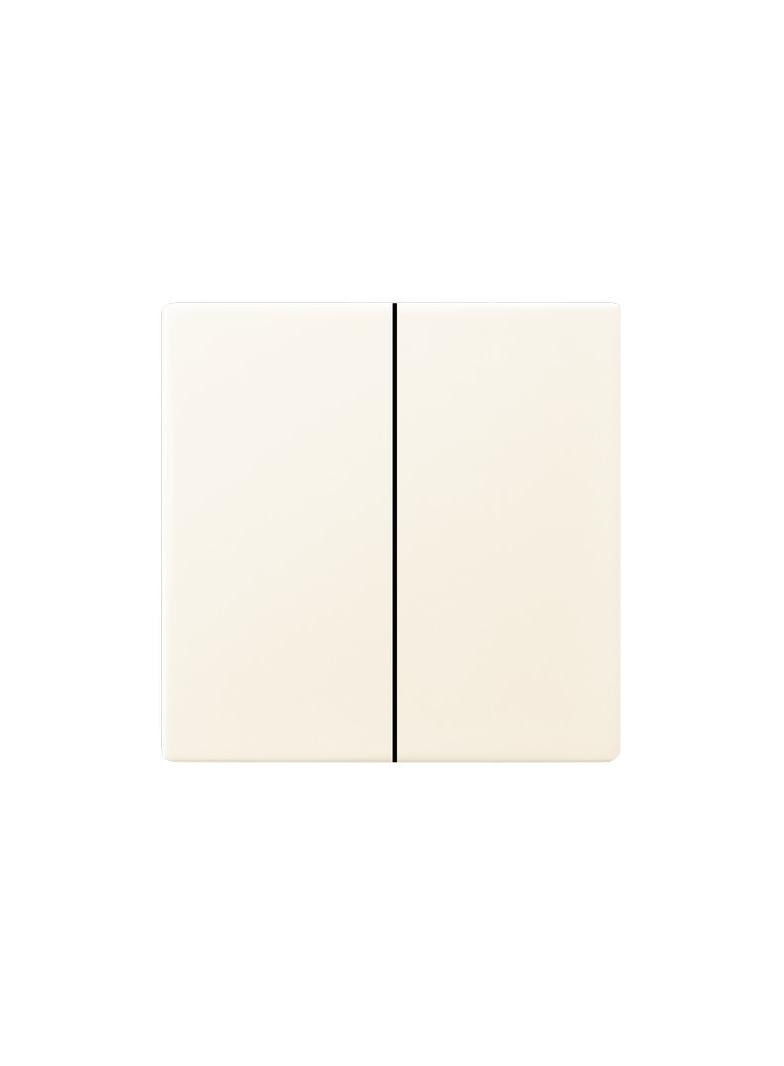 Klawisz łącznika dwugrupowego - kolor ecru