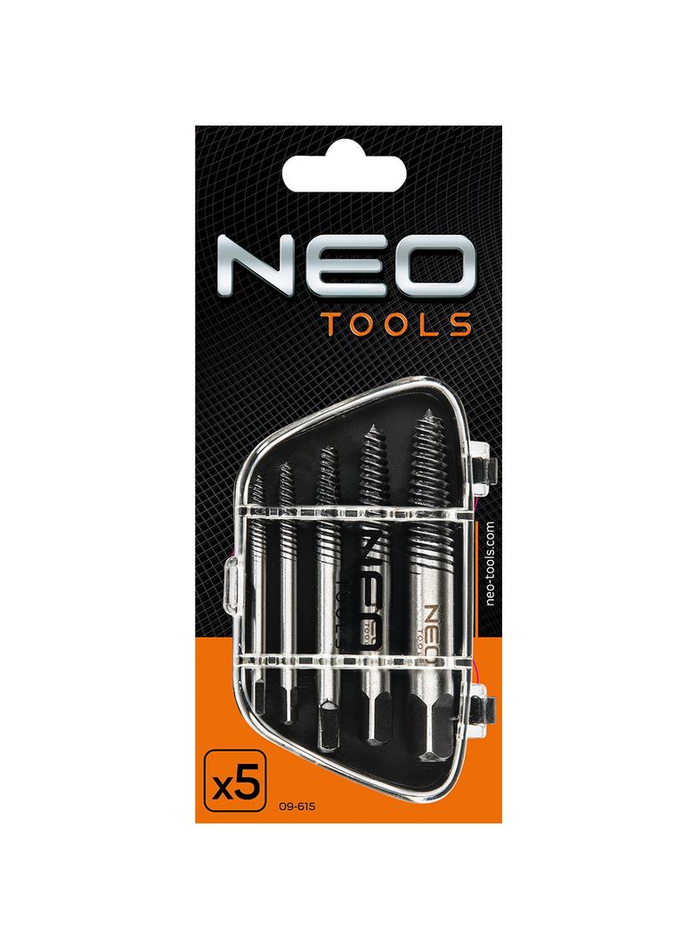 Wykrętaki do zerwanych śrub, zestaw 5 szt.
