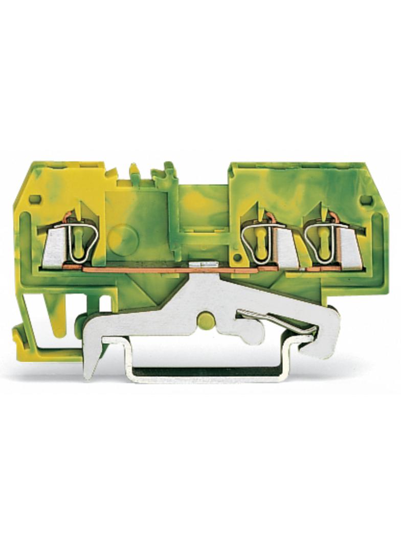 złączka PE 3-przewodowa 1,5 mm2 żółto-zielona