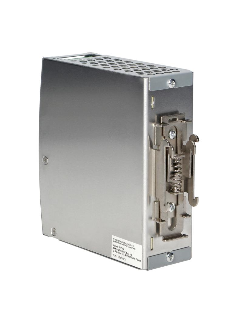 Zasilacz przemysłowy na szynę DIN 12VDC 10A 120W obudowa metalowa OR-PSU-1665 ORNO