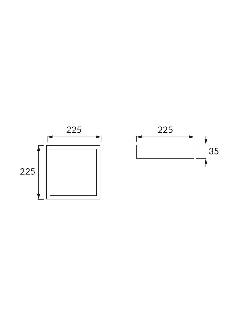 Oprawa sufitowa SMD LED MARTIN LED D MATCHR 18W 4000K 03278 IDEUS
