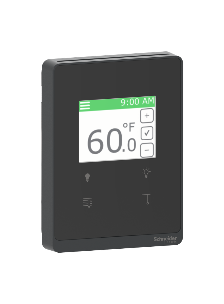 SXW, panel przedni, ekran dotykowy i 4 przyciski, Sensorbus, czarny