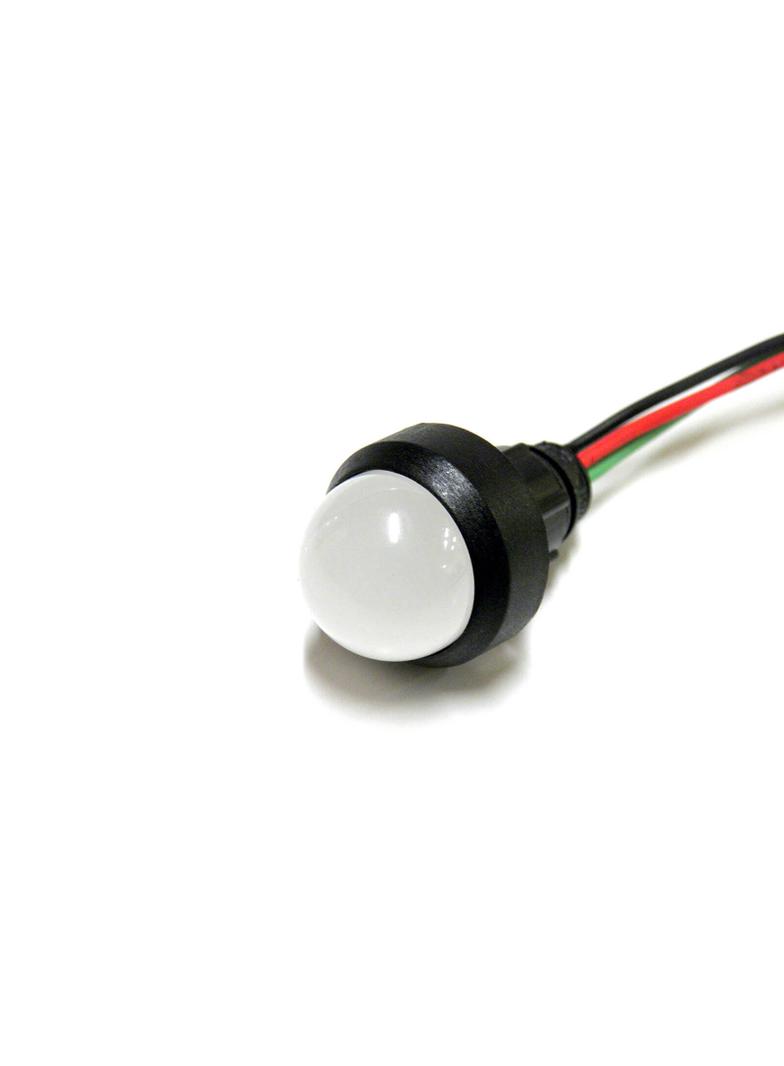 Klp20GR/230V ,  Kontrolka diodowa, klosz 20 mm, 230V, czerwono-zielony