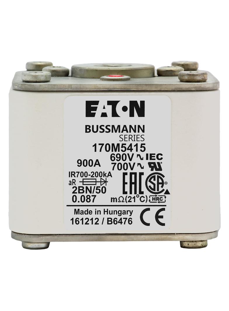 FUSE 900A 690V 2BN/50 AR UC Wkładka szybka 900A AC 690V rozmiar 2 61x77x51 mm aR IEC UL w 170M5415 E