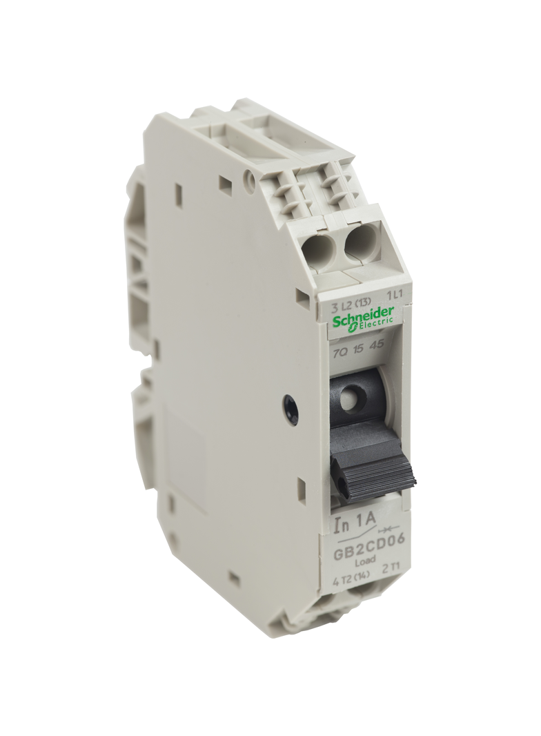 Wyłącznik silnikowy miniaturowy GB 1A 1P+N