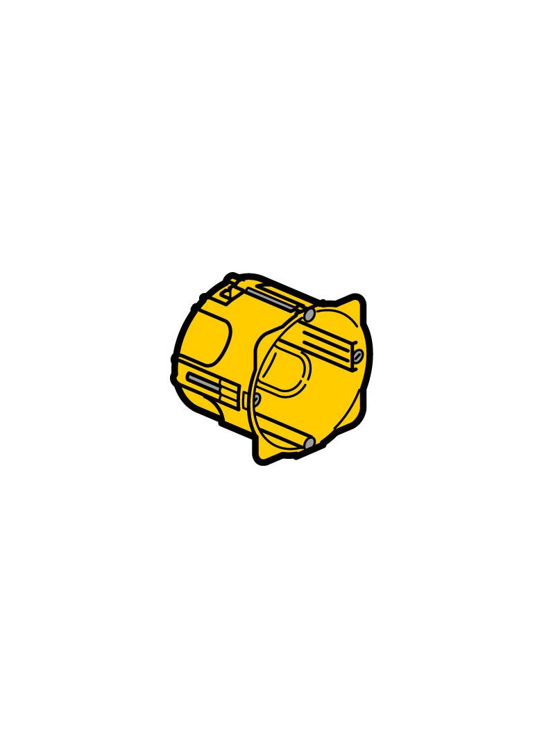 BATIBOX PUSZKA POJEDYNCZA DO KARTON-GIPSU 60 MM, Legrand