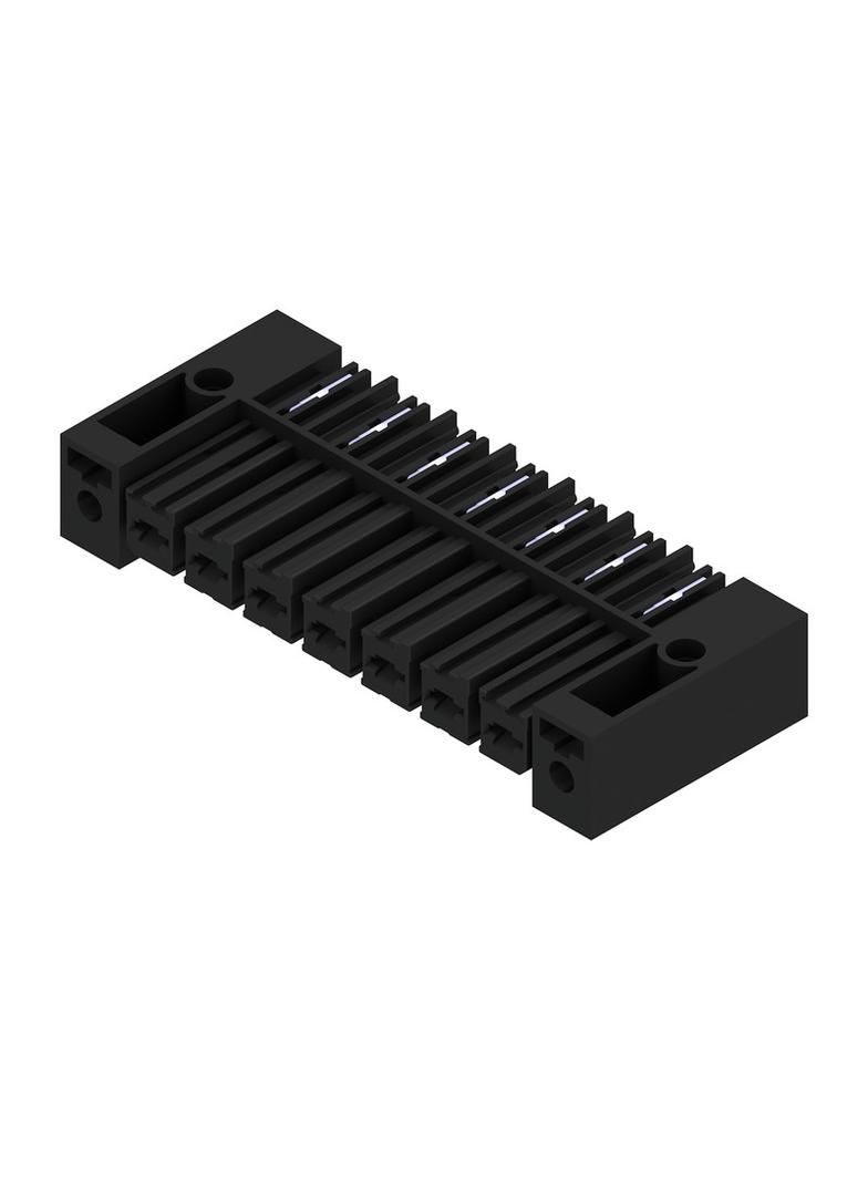 BVL 7.62HP/07/90SFI 3.5SN BK BX Wtyki PCB (złącza płyty), 7.62 mm, Liczba biegunów: 7, kąt odejścia: 90° /50szt./ 1928550000 WEIDMÜLLER