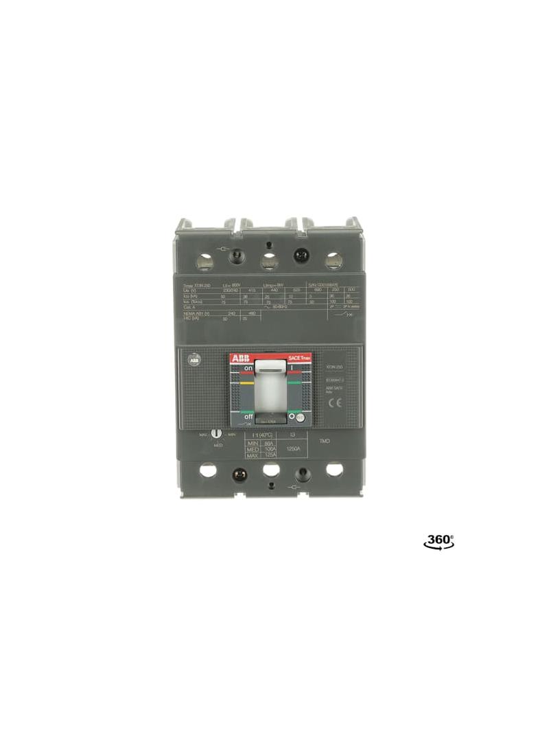 XT3N 250 TMD 125-1250 3p F F wyłącznik kompaktowy 1SDA068056R1 ABB
