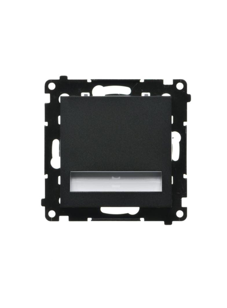 Simon 55 Oprawa oświetleniowa LED 14V (0,56 W) Barwa zimna biała 5900K Czarny mat