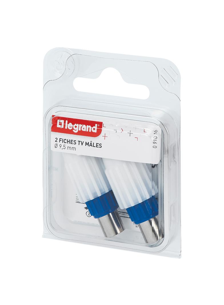 2 WTYKI MĘSKIE Z WYJŚCIEM PROSTYM, Legrand